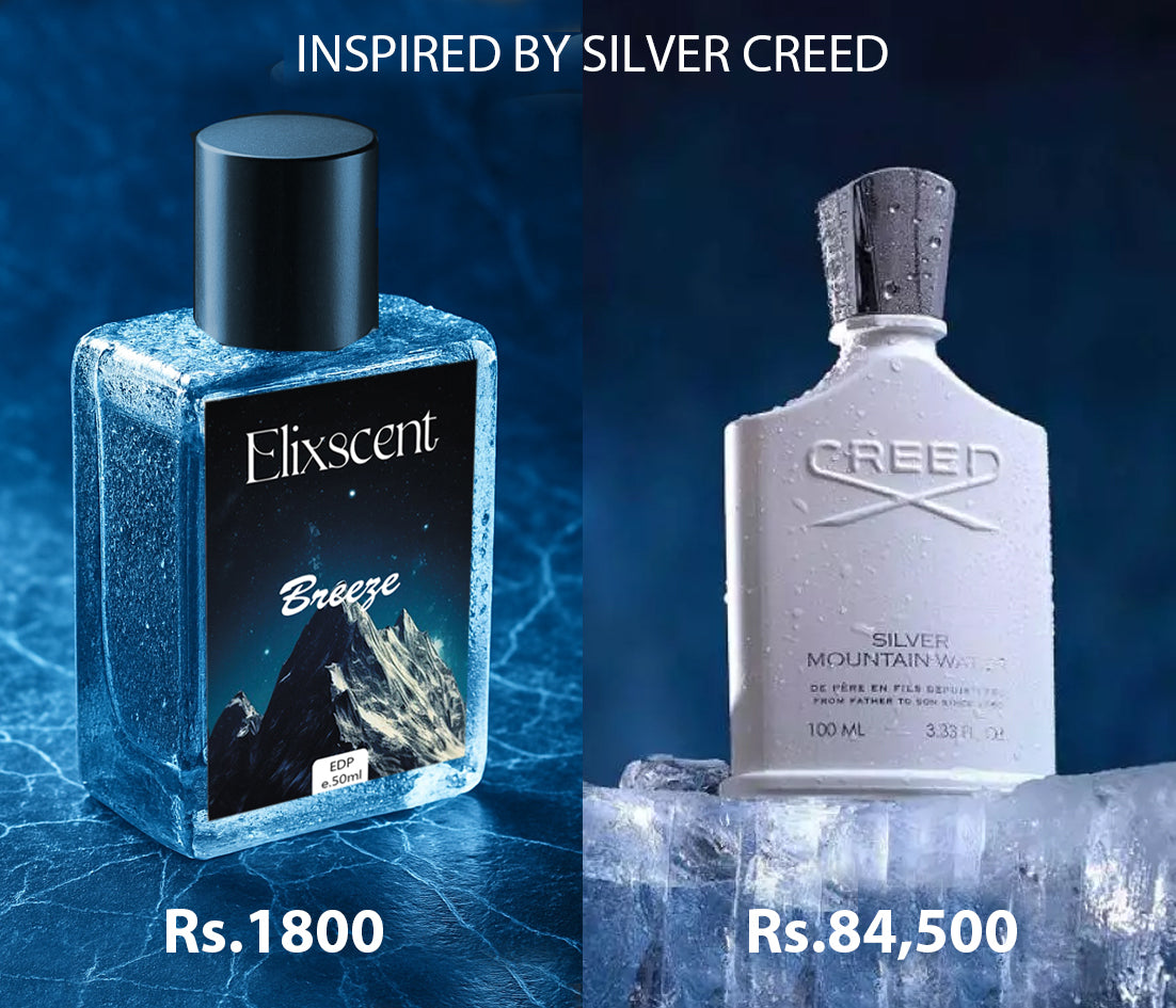 Silver Mountain Creed perfume alternative - Elixscent